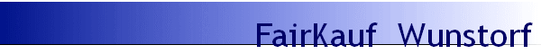 FairKauf  Wunstorf